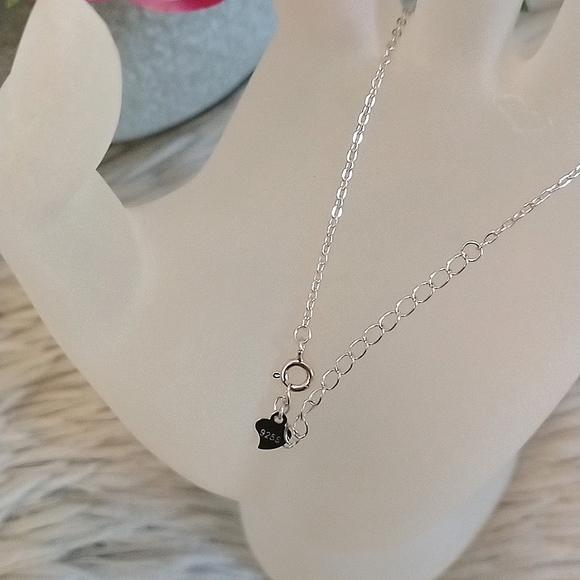 2/$30💕 BNWT Charmed Aroma Adjustable Sterling Silver Necklace - Picture 4 of 6